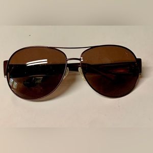 Kate Spade PATRICE Python Brown +1.50 Non RX Bifocal Aviator Sunglasses